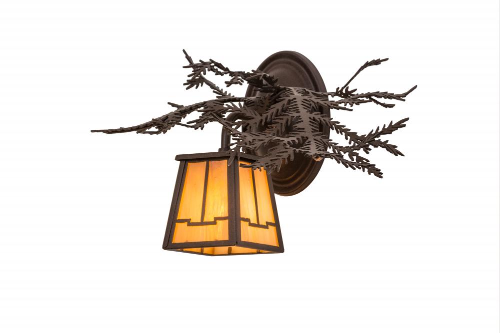 16&#34;W Pine Branch Valley View Right Wall Sconce