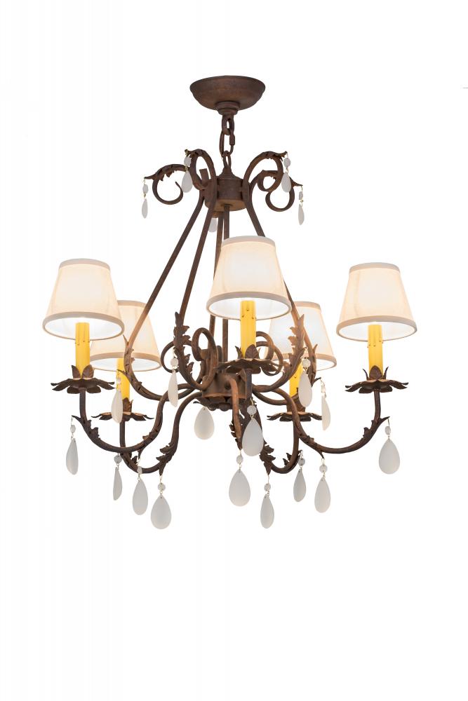 25&#34;W Chantilly 5 LT Chandelier