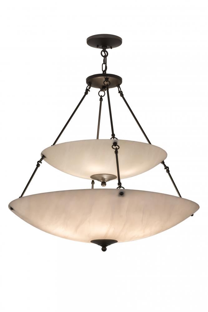 36&#34; Wide Cypola 2 Tier Inverted Pendant