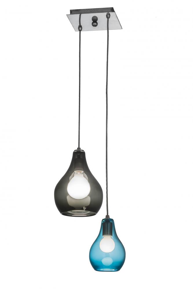 15&#34;W Anjou 2 LT Cascading Pendant