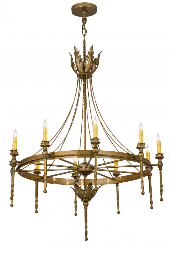 36&#34;W Amaury 10 LT Chandelier