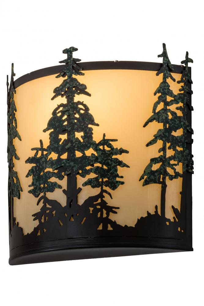 12&#34;W Tall Pines Wall Sconce