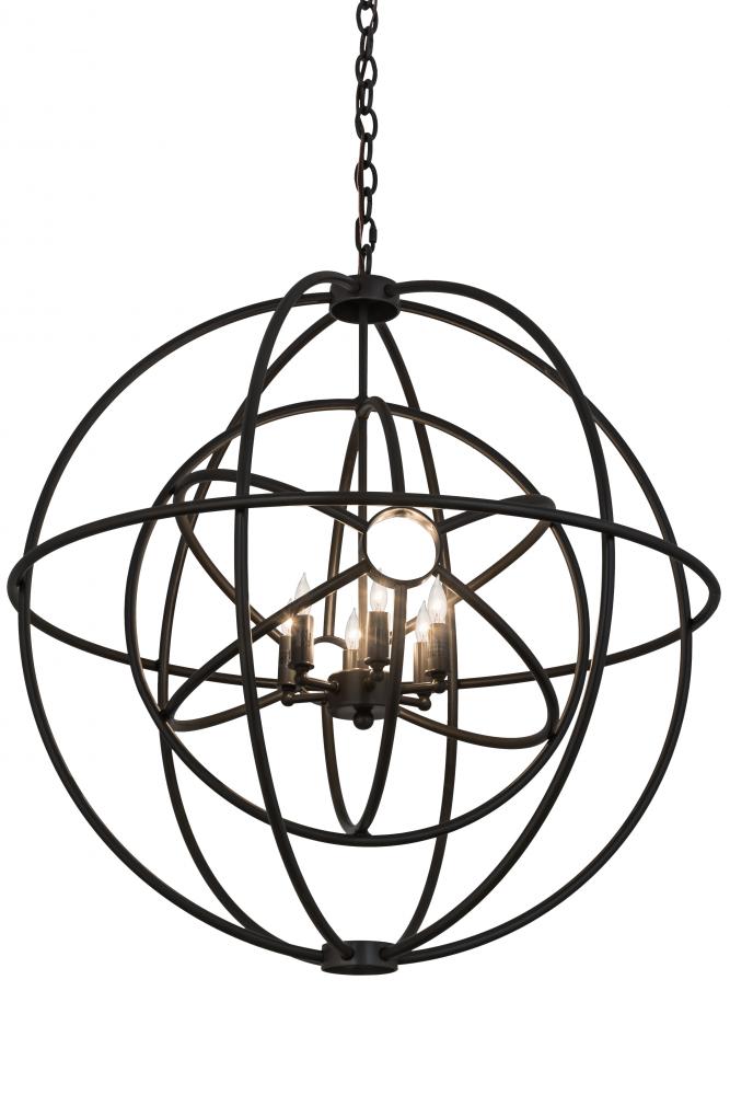 30&#34;W Atom Enerjisi 6 LT Chandelier