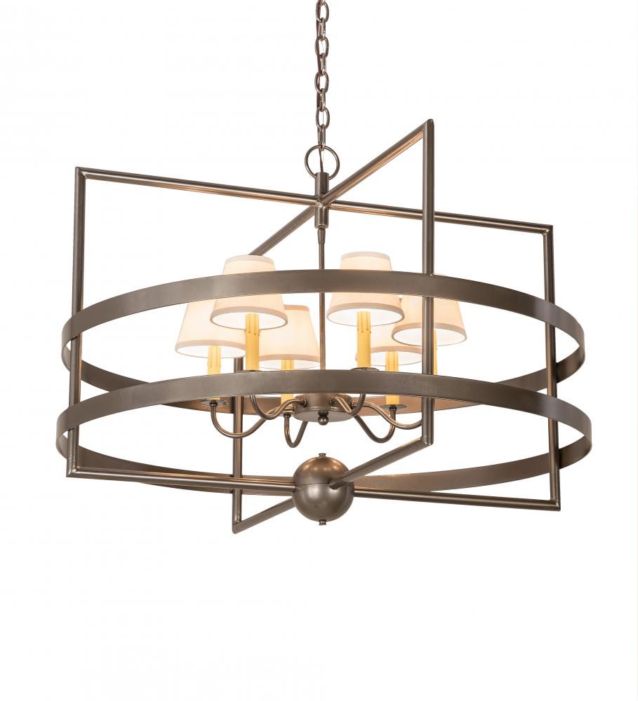 36&#34;W Aldari 6 LT Chandelier