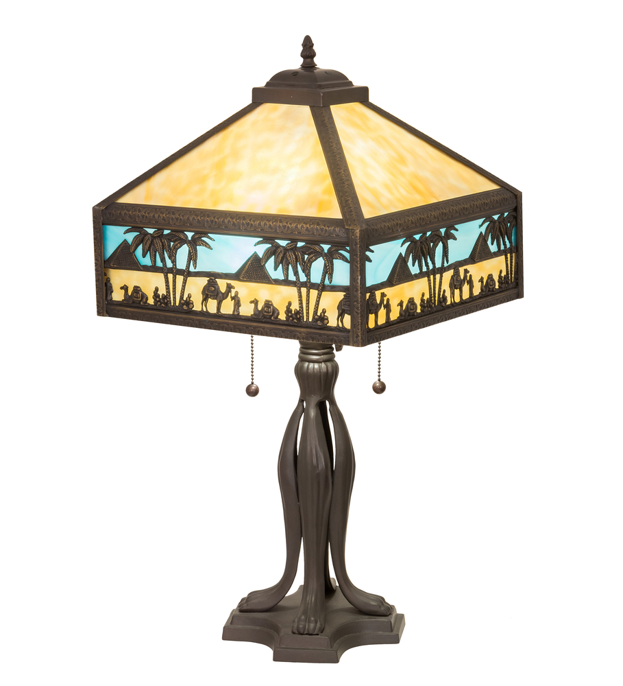 26&#34; High Camel Mission Table Lamp