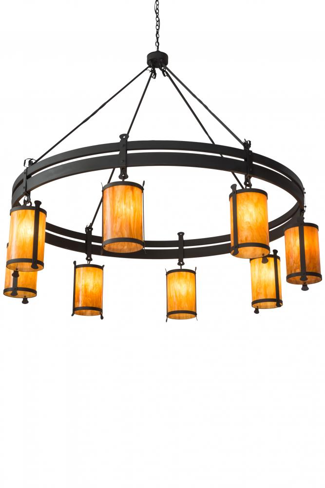 84&#34; Wide Beartooth 8 Light Chandelier