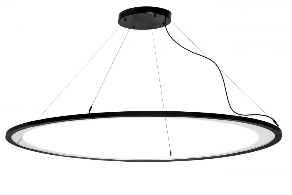 73&#34;L Anillo Ellipse Oblong Pendant