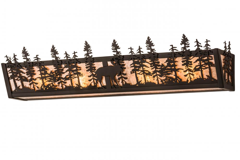 30&#34;W Lone Moose Vanity Light