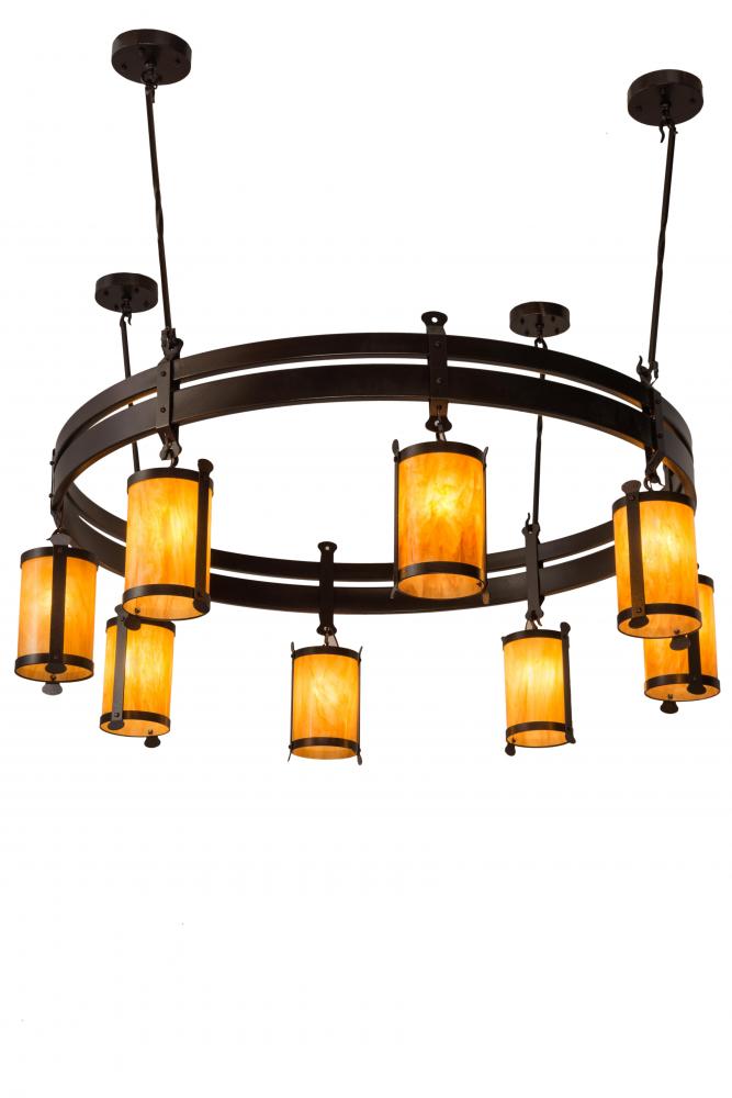 67&#34; Wide Beartooth 8 Light Chandelier