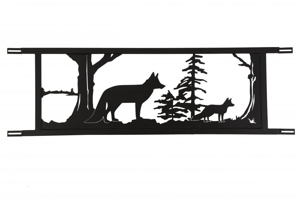 94.5&#34;W Neversink Bridge Fox Decor