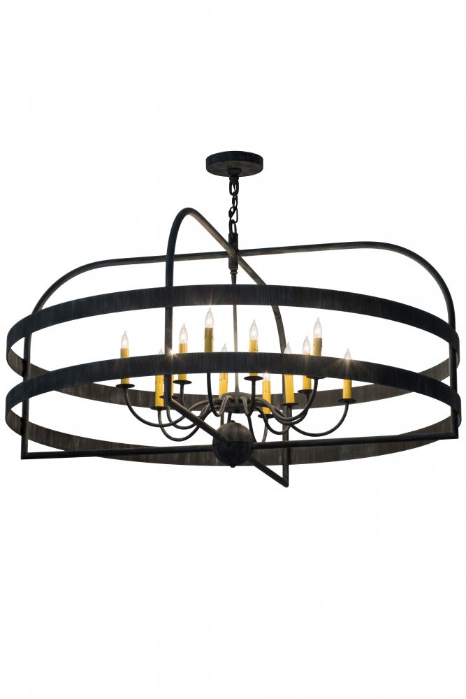 48&#34; Wide Aldari 12 Light Chandelier