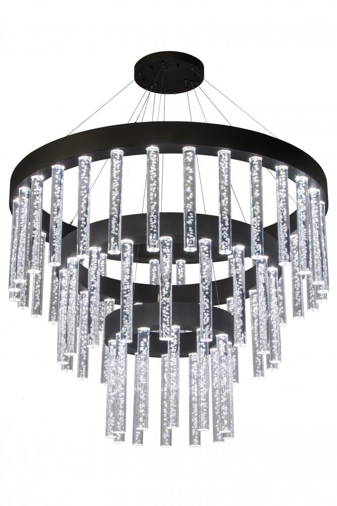 60&#34;W Aquagen Three Tier Chandelier