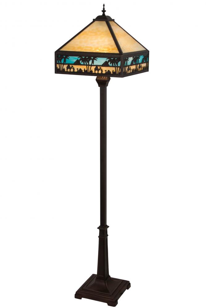 67.5&#34;H Camel Mission Floor Lamp