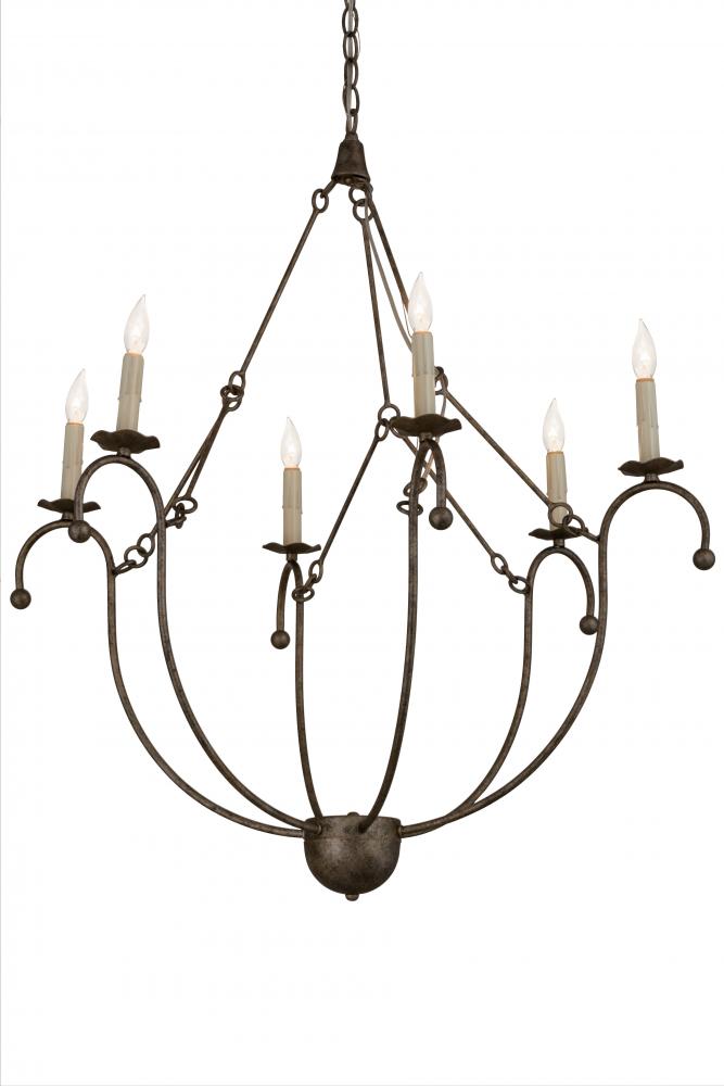 32&#34;W Vienna 6 LT Chandelier