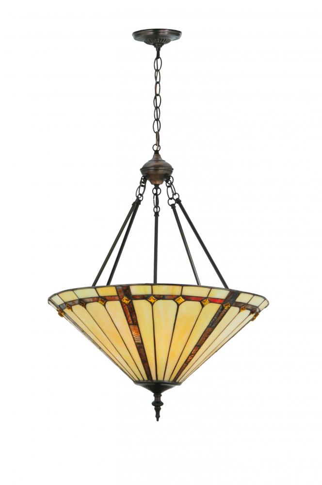 24&#34; Wide Belvidere Inverted Pendant