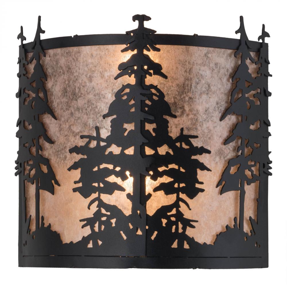 12&#34;W Tall Pines Wall Sconce