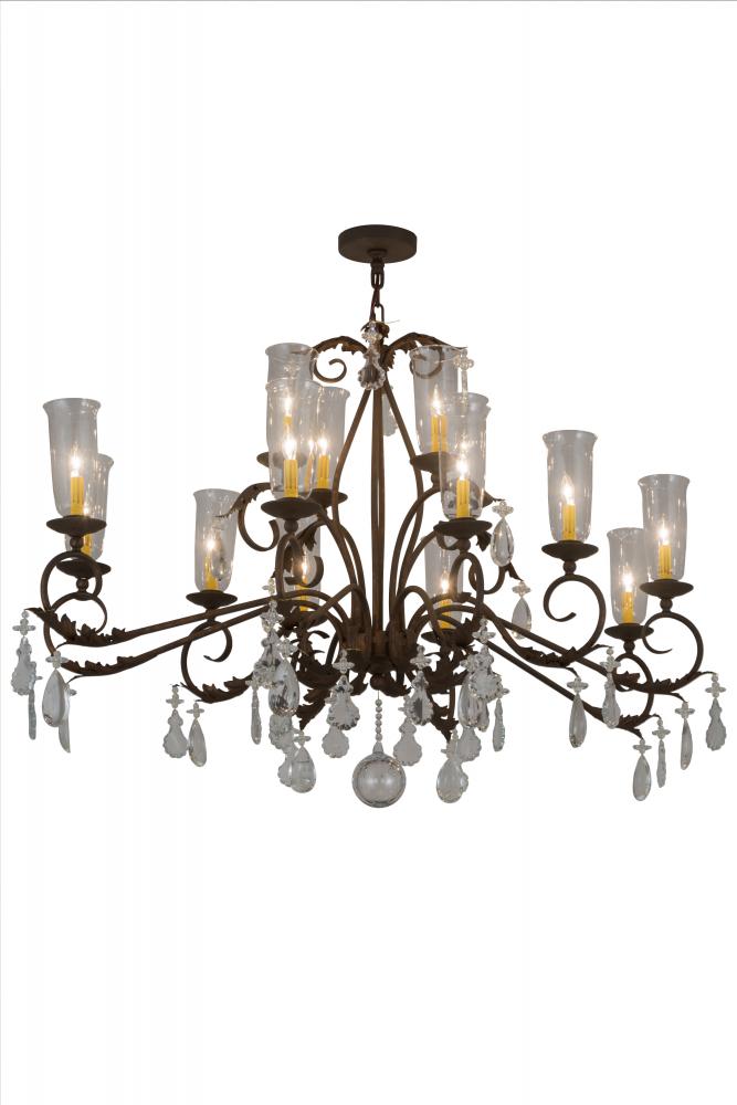 62&#34; Long Windsor 14 Light Oblong Chandelier