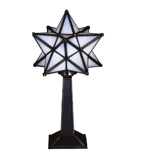 17&#34; High Moravian Star Accent Lamp