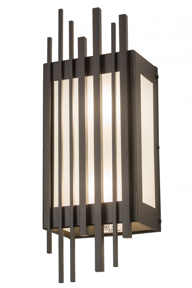 7&#34;W Bars&Grill Wall Sconce