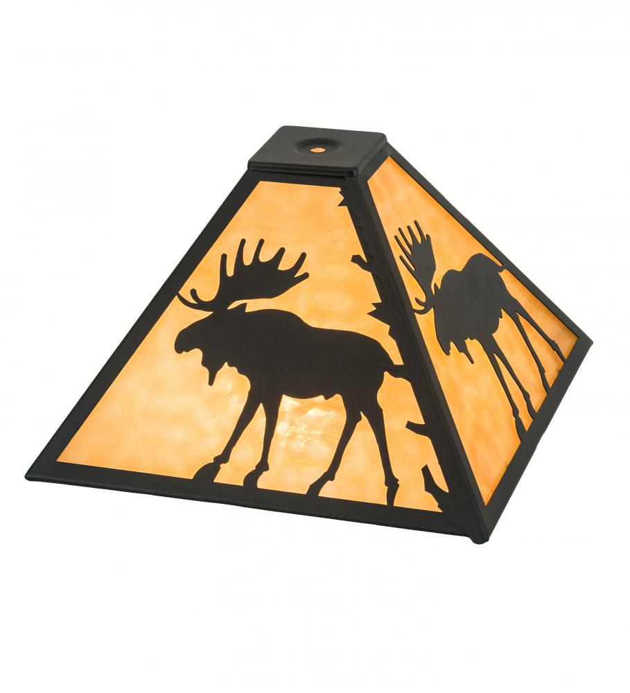 12&#34; Square Moose Shade