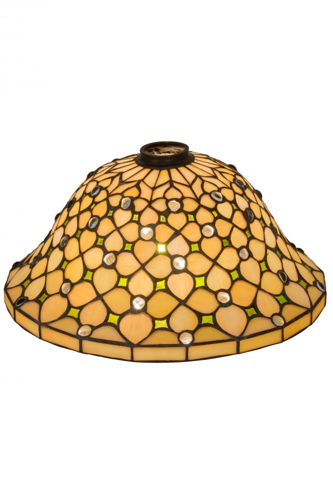 14&#34; Wide Diamond & Jewel Shade