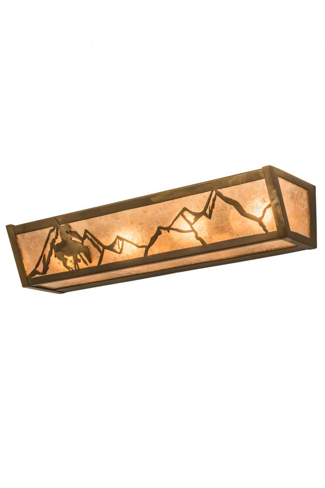 24&#34; Wide Trails End Vanity Light