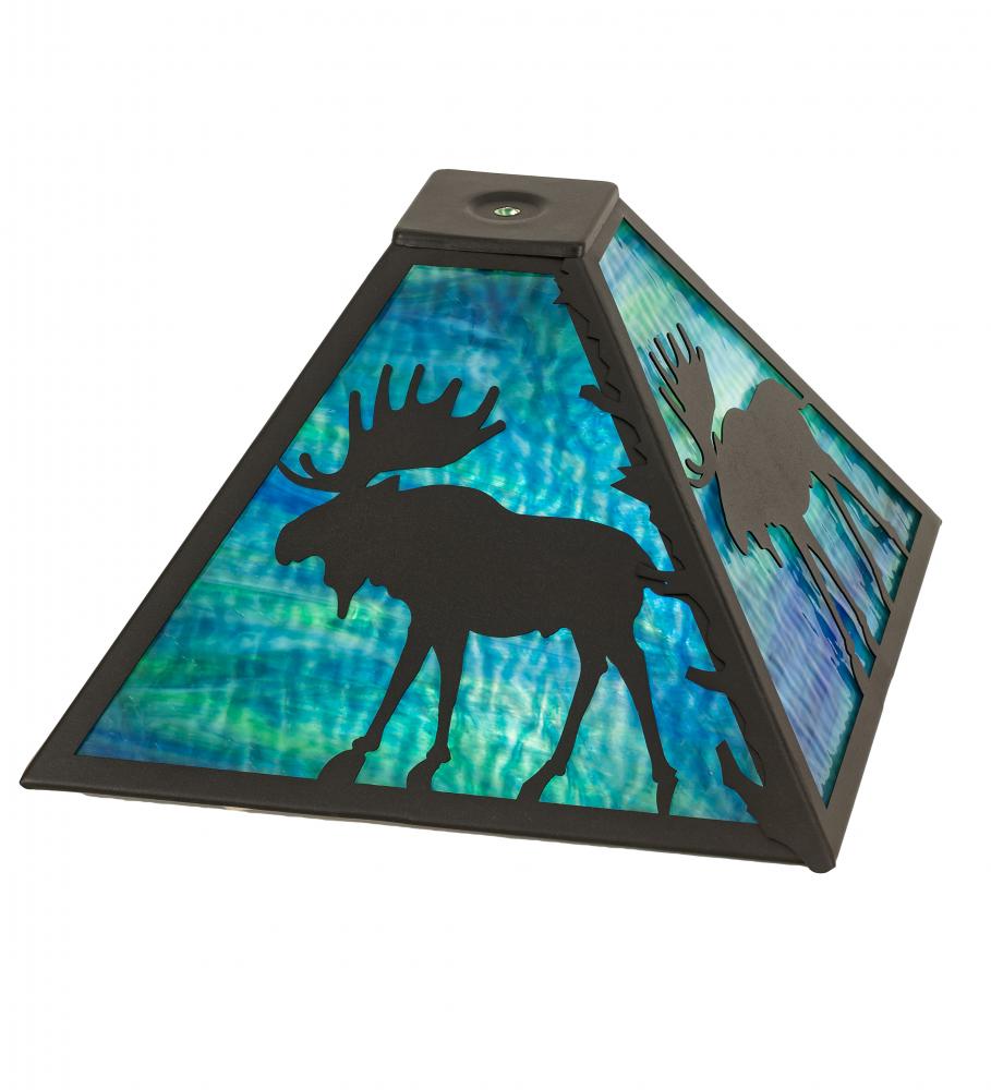 12&#34; Square Moose Shade