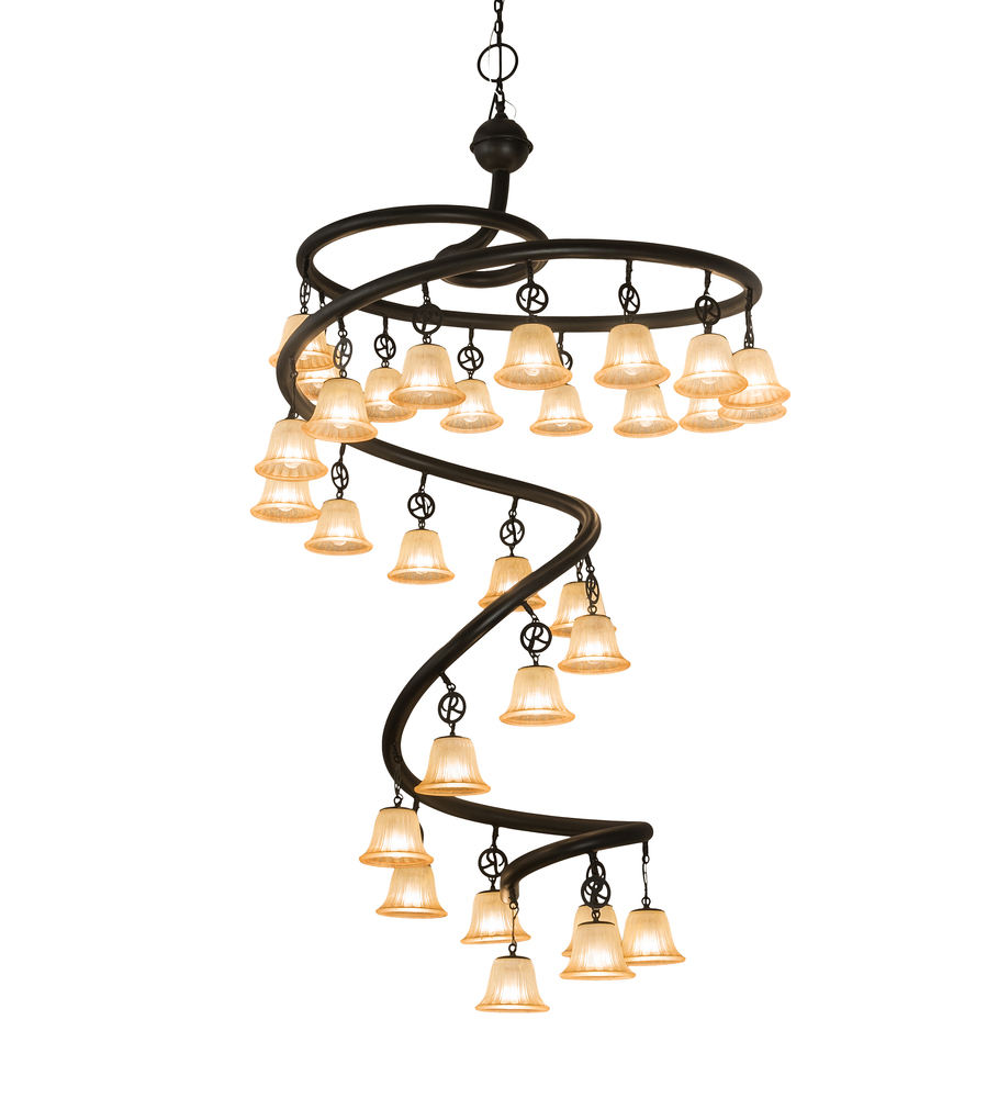 60&#34; Wide Zikloi 30 LT Chandelier