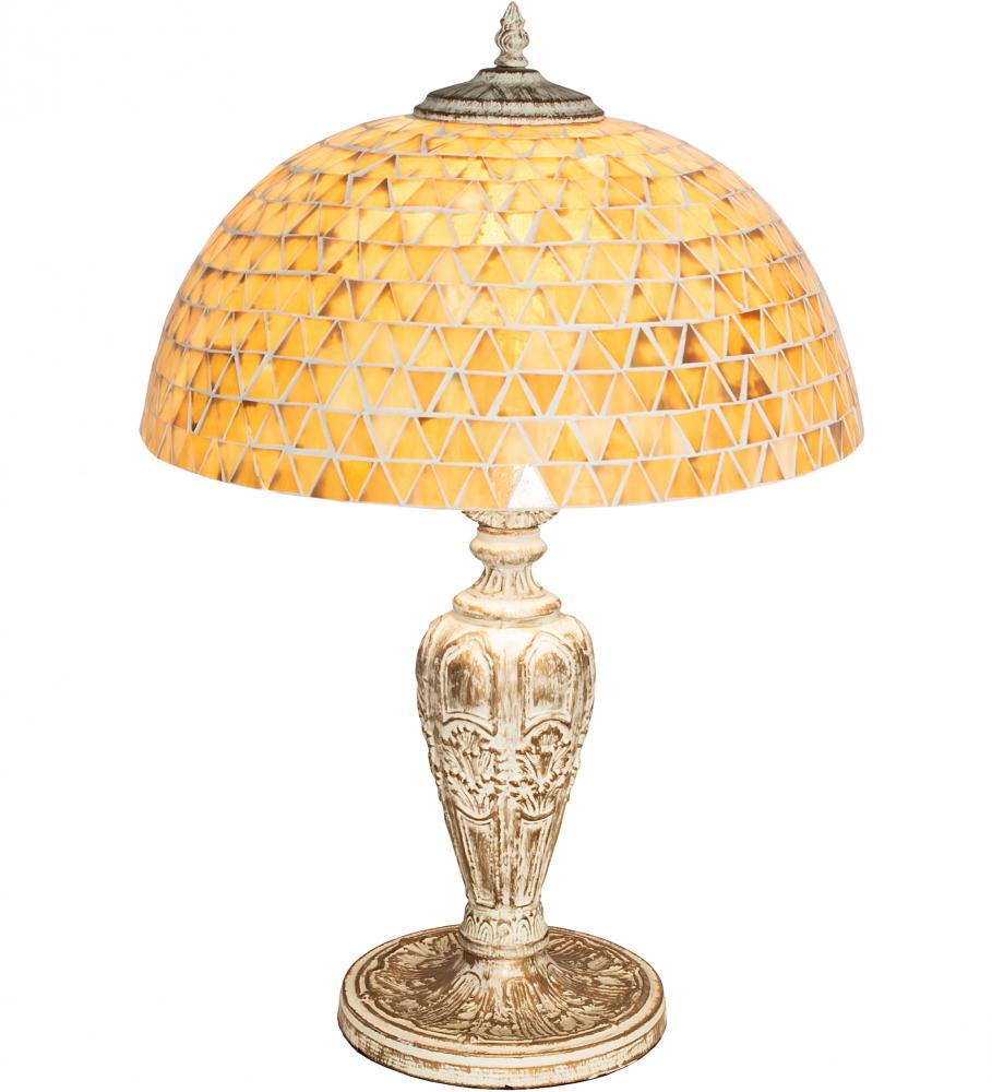 24&#34; High Mosaic Dome Table Lamp