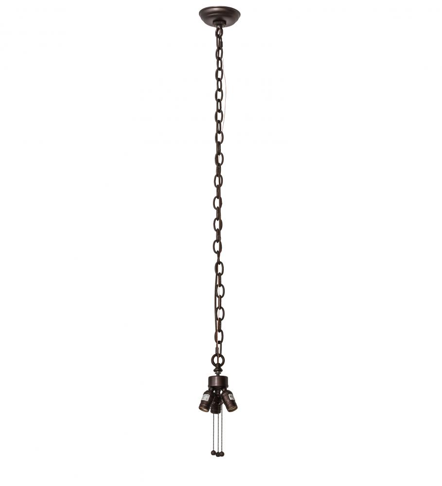 5&#34;W Mahogany Bronze 1 LT Heavy Duty Pendant Hardware