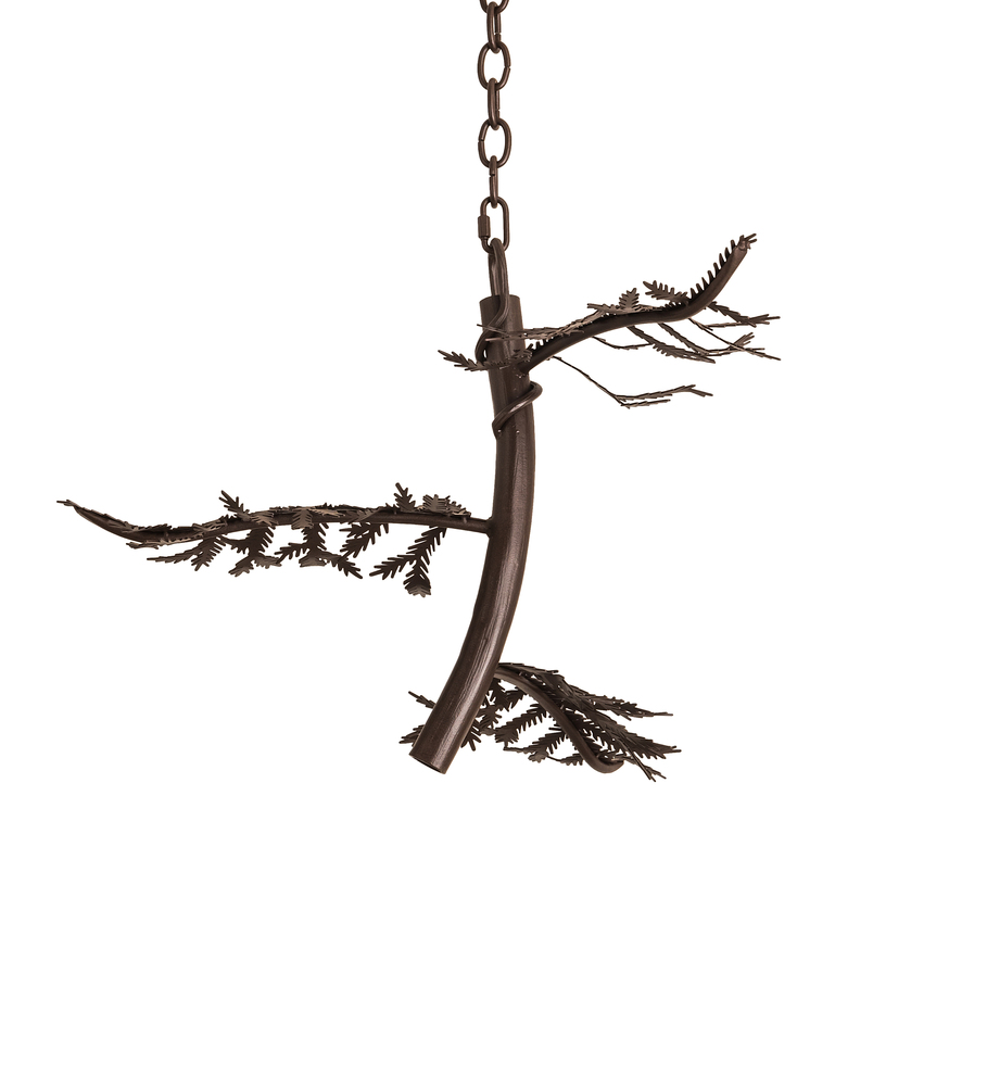 28&#34; Wide Pine Branch Pendant