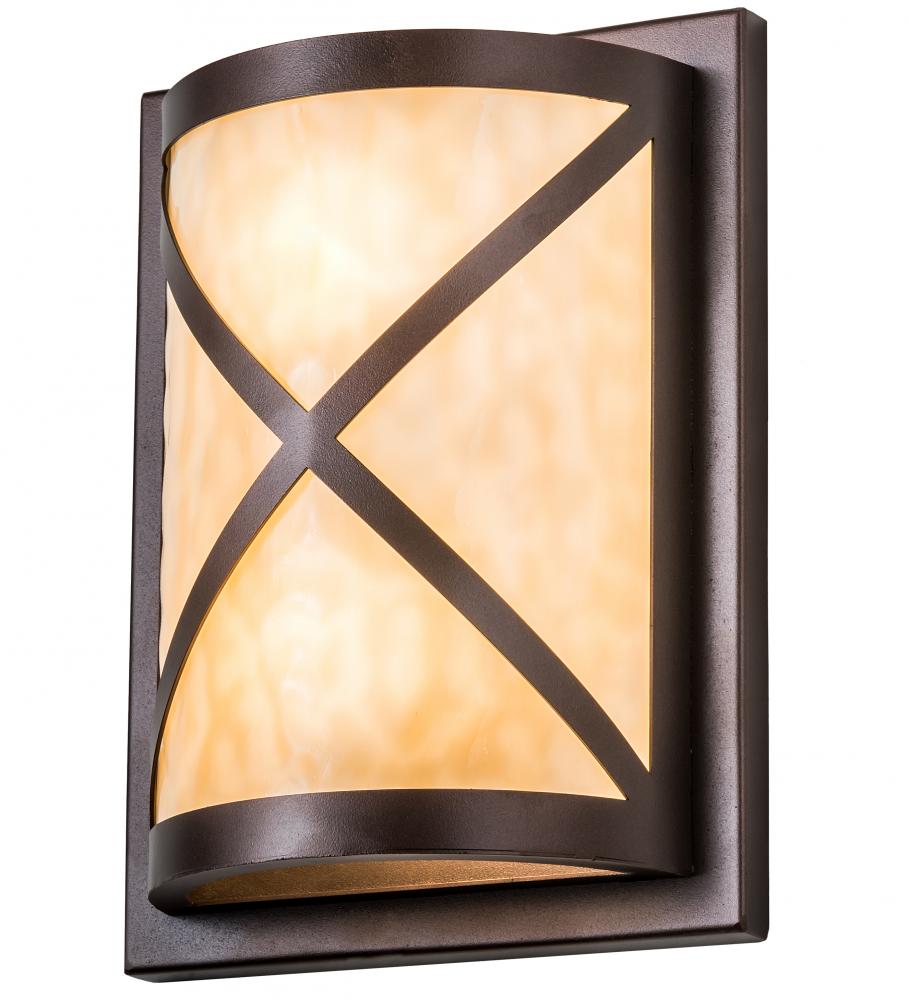 9&#34; Wide Whitewing Wall Sconce