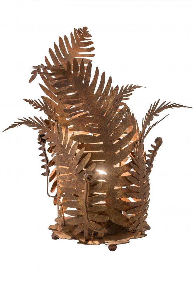 20&#34;H Fern Table Lamp