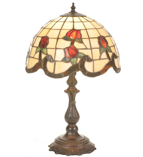 20&#34;H Roseborder Accent Lamp