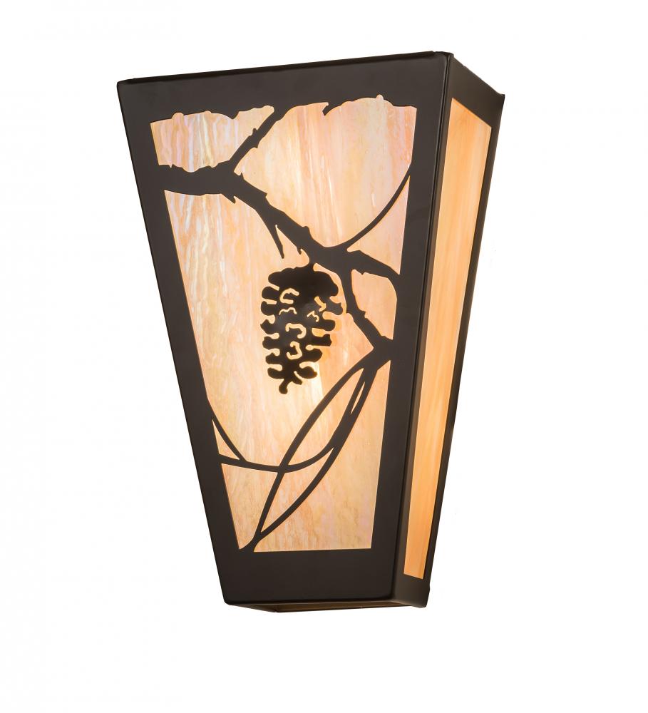 11&#34; Wide Whispering Pines Wall Sconce