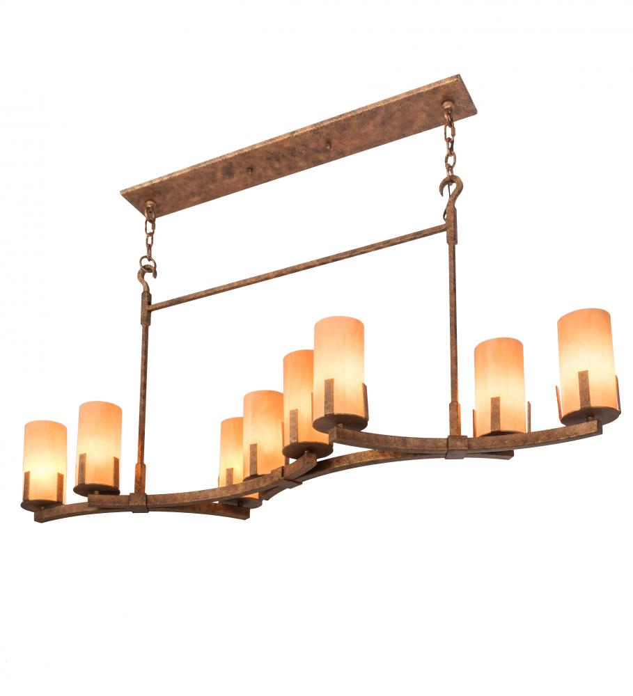 52&#34; Long Cero 8 Light Oblong Chandelier