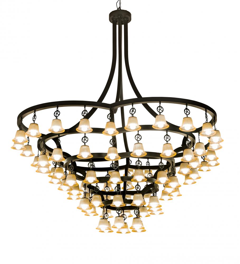 114&#34; Wide Cretella 86 Light Chandelier