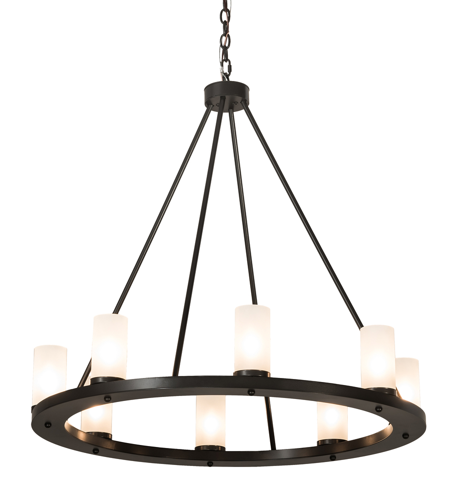 36&#34; Wide Loxley 8 LT Chandelier