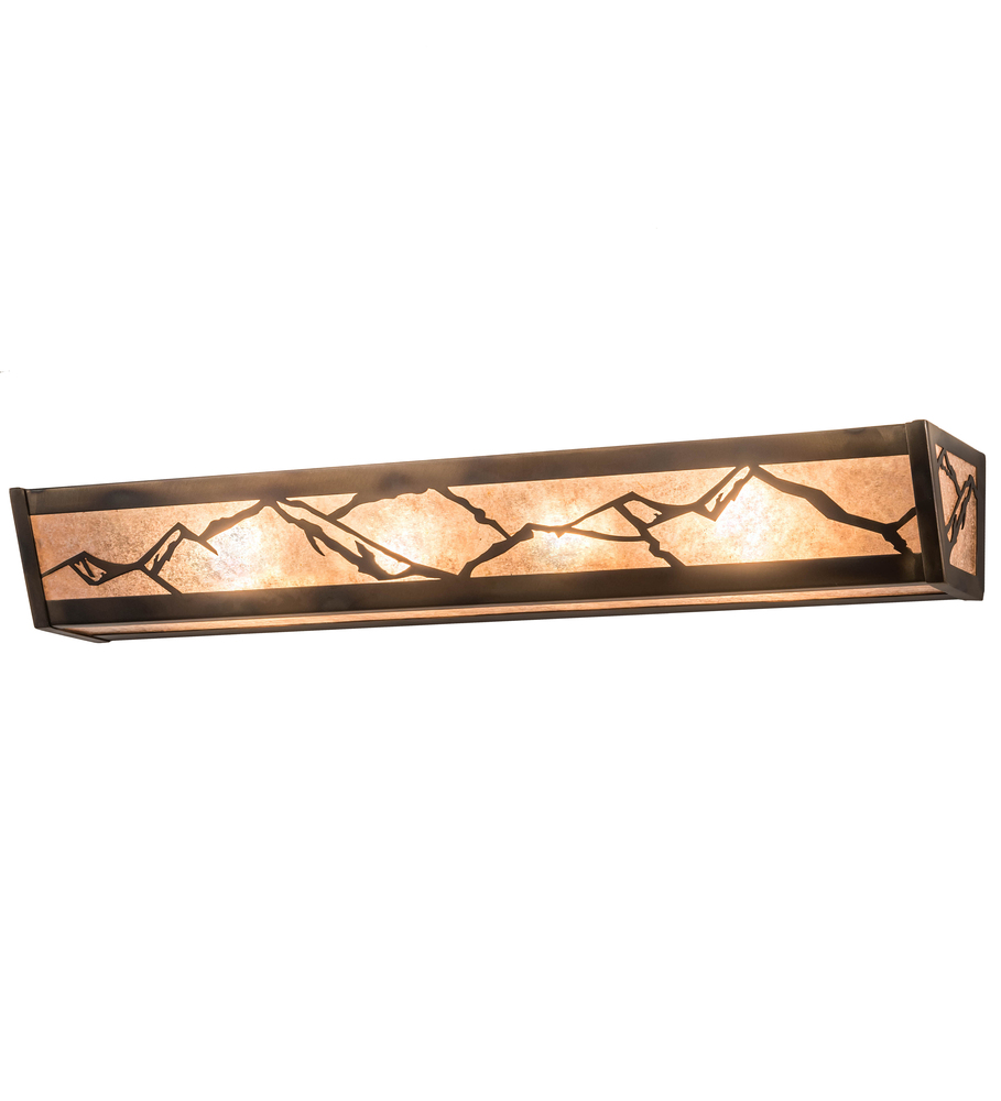 32&#34; Wide Mountains Vanity Light