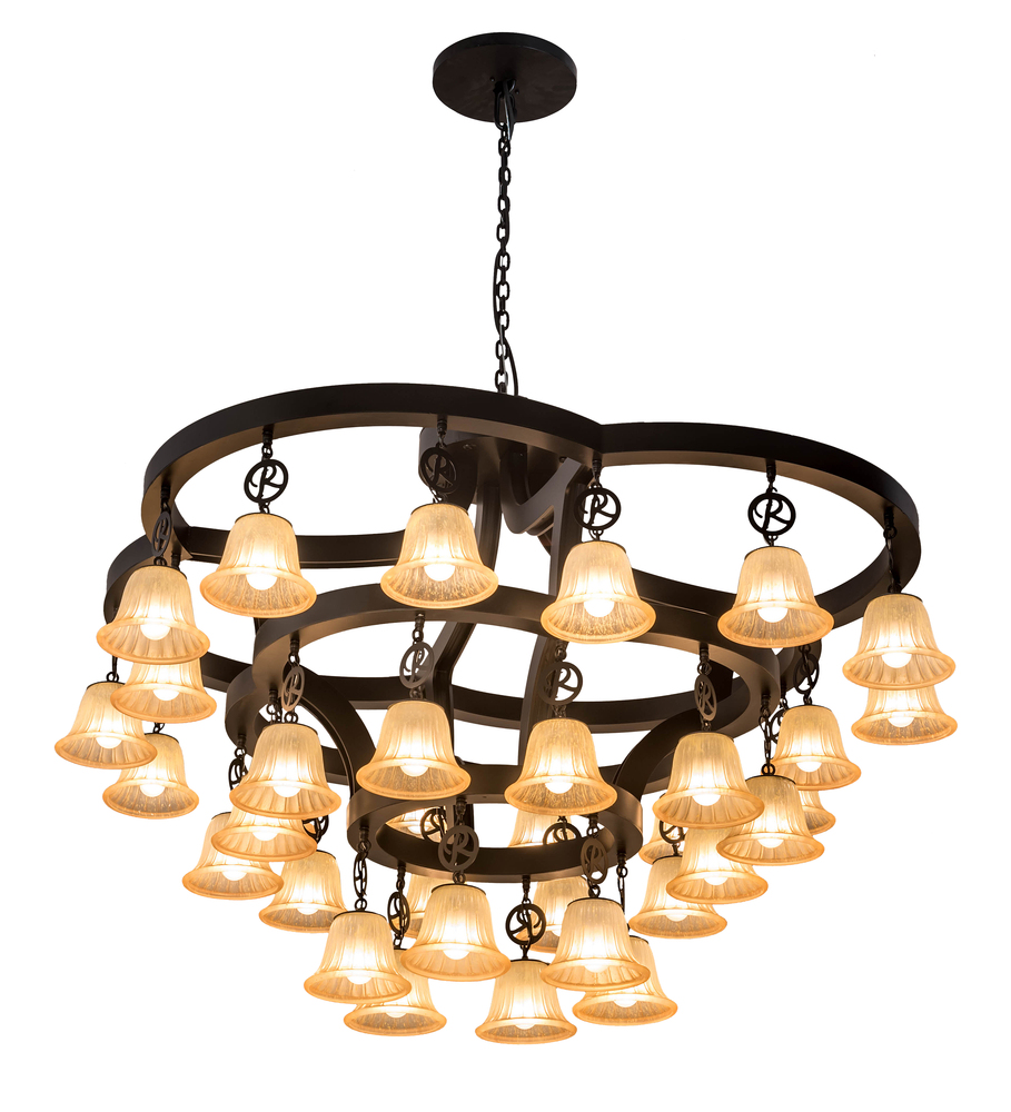 65&#34; Wide Cretella 34 LT Chandelier