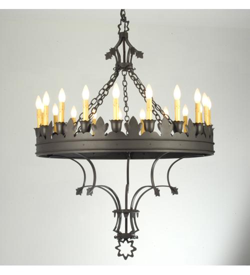 36&#34; Wide Seville 20 Light Chandelier