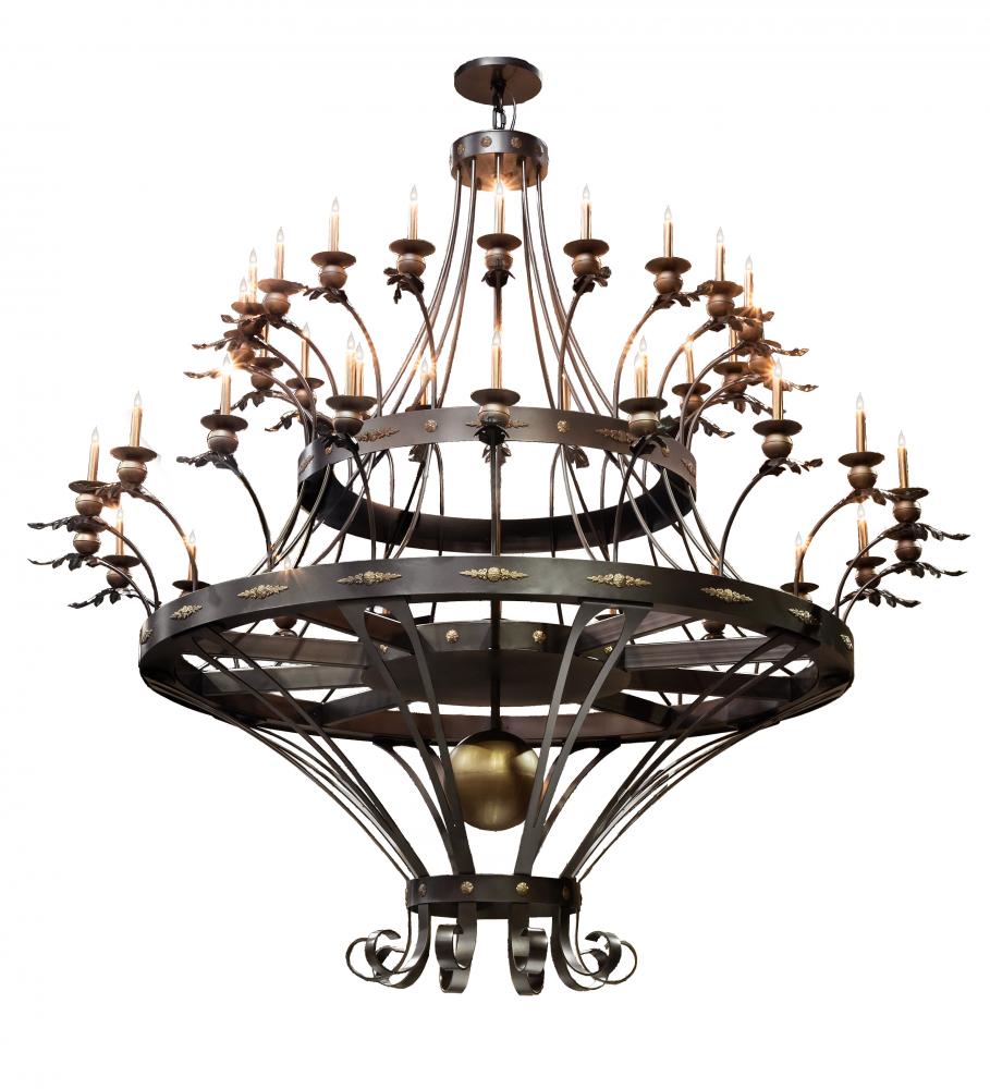 112&#34; Wide Chloe 40 Light Chandelier