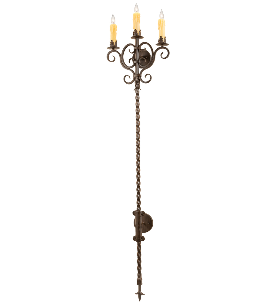 16&#34; Wide Palmira 3 Light Wall Sconce