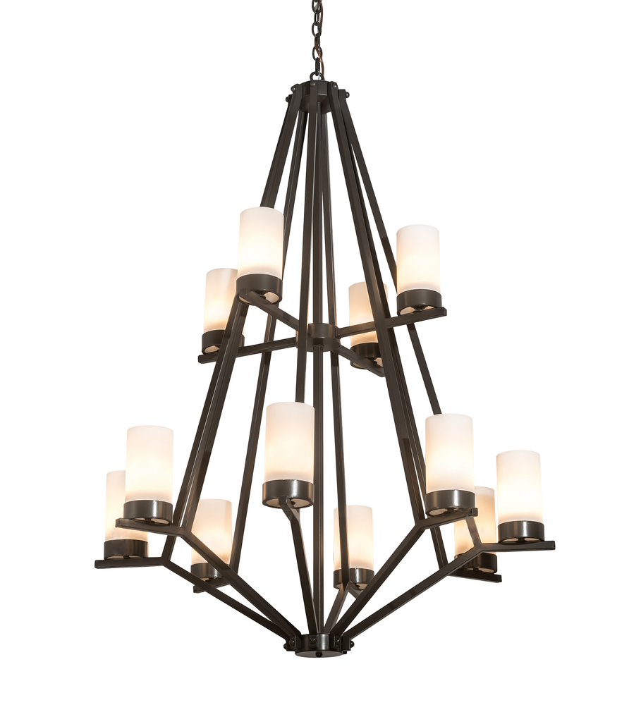 42&#34; Wide Galen 12 LT Two Tier Chandelier