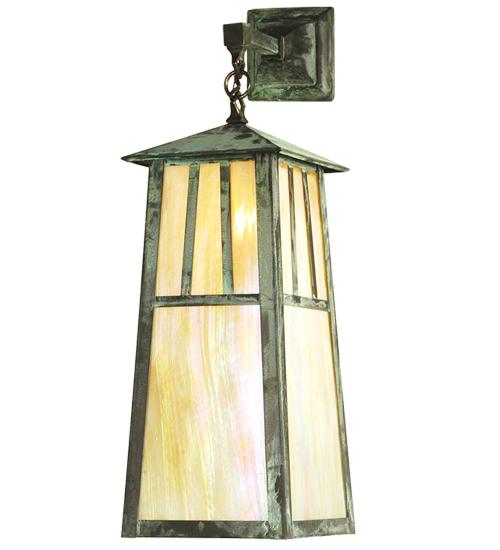 8&#34;W Stillwater Double Bar Mission Sconce