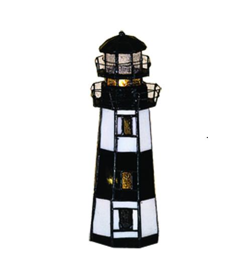 9.5&#34;H The Lighthouse on Montauk Point Accent Lamp