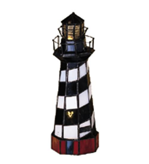 10&#34;H The Lighthouse on Cape Hatteras Accent Lamp