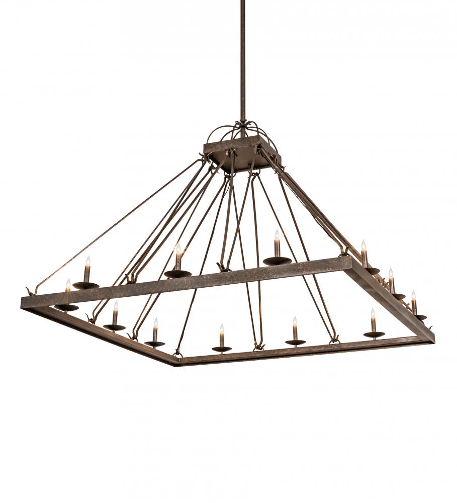 60&#34; Square Retreat Chandelier