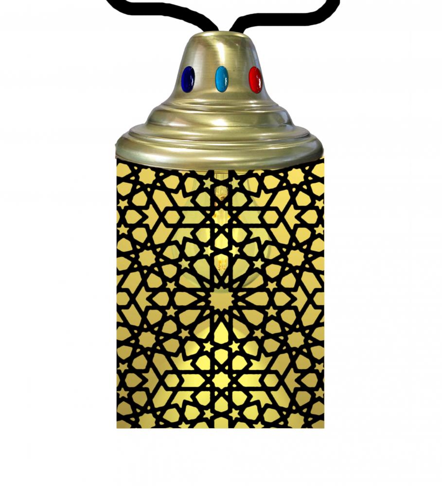 5&#34; Wide Tortola Lantern