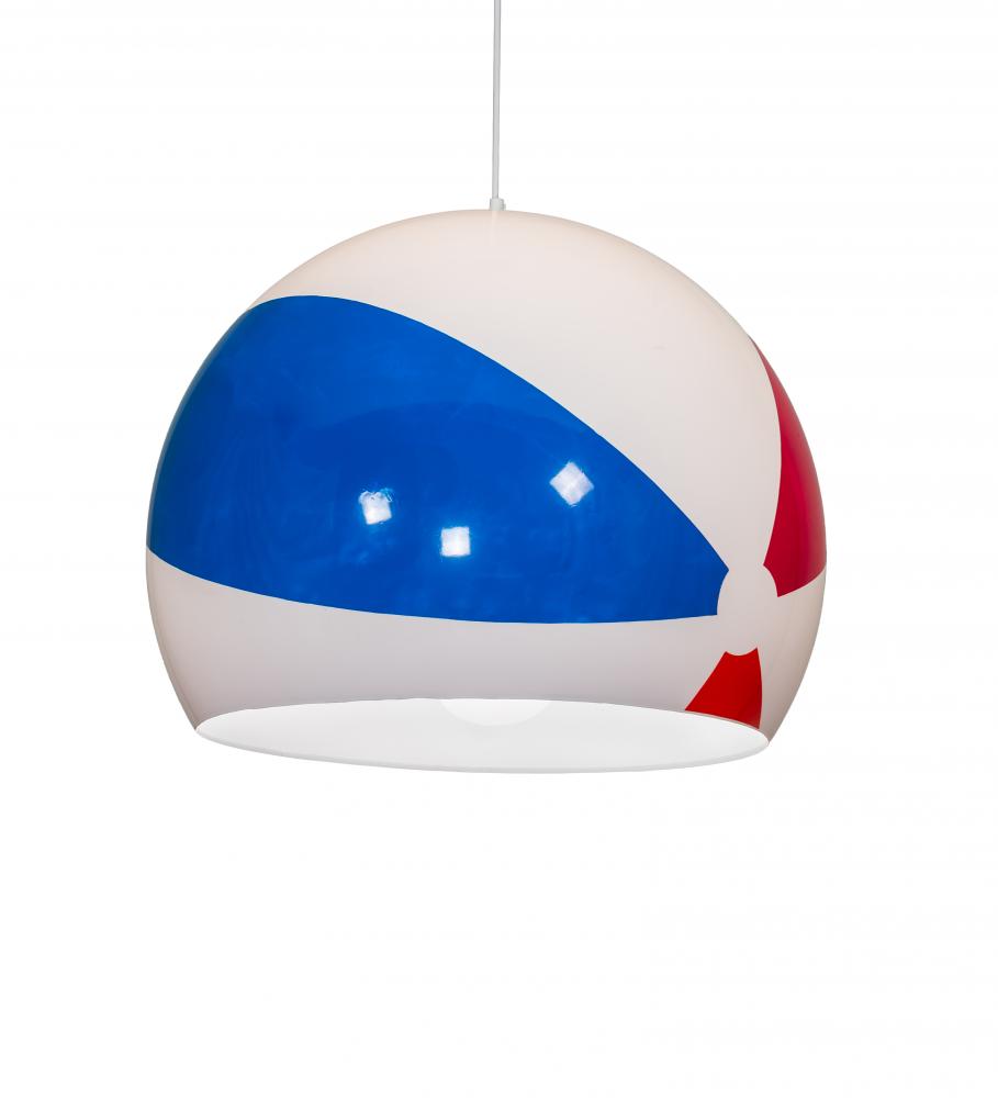 24&#34; Wide Beach Ball Pendant